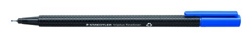 STAEDTLER - ROTULADOR FIBRA 334 TRIPLUS FINELINER CIAN (Ref.334-37)