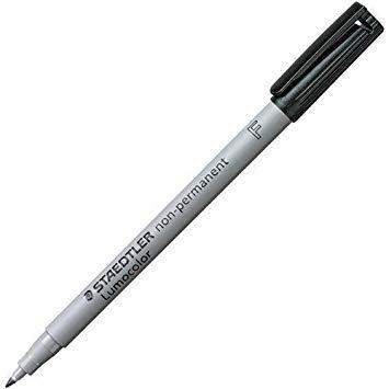 STAEDTLER - ROTULADOR NO PERMANENTE LUMOCOLOR M NEGRO -10U- (Ref.316-9)