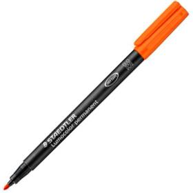 STAEDTLER - ROTULADOR PERMANENTE 317 LUMOCOLOR (M) NARANJA (Ref.317-4)