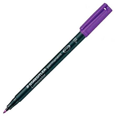 STAEDTLER - ROTULADOR PERMANENTE 318 LUMOCOLOR (F) VIOLETA (Ref.318-6)