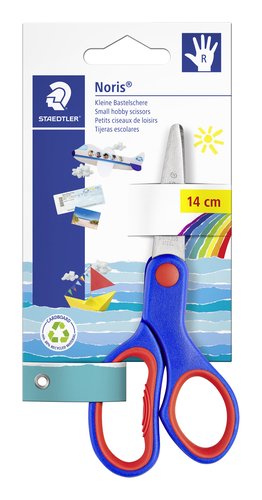 STAEDTLER - TIJERAS ESCOLARES NORIS CLUB 14 cm. (Ref.965 14 NBK)