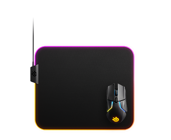 STEELSERIES - QcK Prism Cloth Medium Alfombrilla de ratón para juegos Negro (Ref.63825)