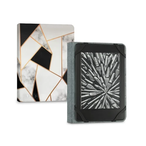 SUBBLIM - Funda Libro Electrónico Clever Ebook Case 6" Marmol Negro (Ref.SUBCUE-1EC011)