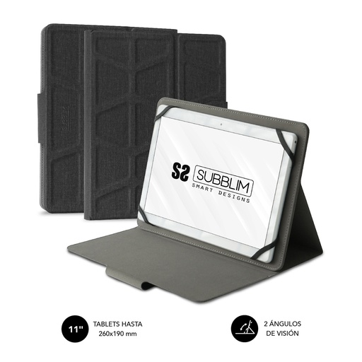 SUBBLIM - Funda Tablet alta protección Extreme tablet Case 9,6-11" Black (Ref.SUB-CUT-5EXC01)