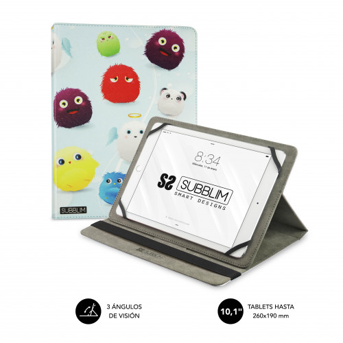 SUBBLIM - Funda Tablet Universal TRENDY CASE FURRY 10.1" (Ref.SUB-CUT-4TC001)
