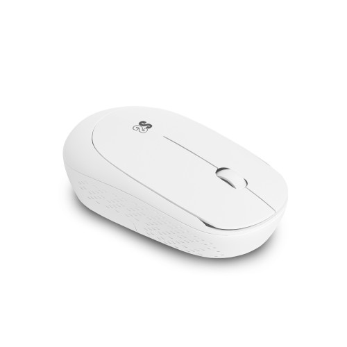 SUBBLIM - Ratón Business Plus Silencioso inalámbrico 2.4G 1200 DPI Blanco (Ref.SUBMO-B2SW011)