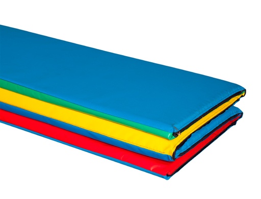 SUMO DIDACTIC - COLCHONETA PLEGABLE MULTICOLOR 4 CUERPOS 200X100X3 CM (Ref.094E)