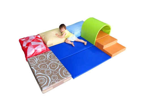 SUMO DIDACTIC - CONJUNTO PSICOMOTROCIDAD 55 MULTICOLOR 200X150X15 CM (Ref.226)