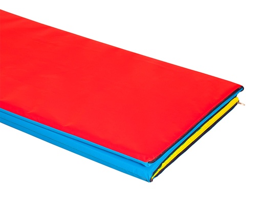 SUMO DIDACTIC - TATAMI PLEGABLE MULTICOLOR 3 CUERPOS COLORES SURTIDOS 180X120X2 CM (Ref.094F)