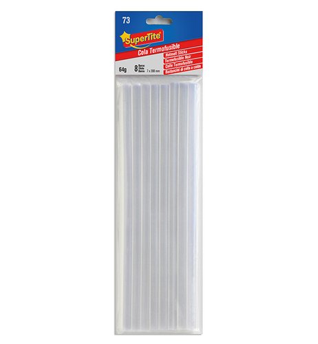 SUPERTITE - COLA TERMOFUSIBLE en BARRA 7x200 mm. blister de 8 (Ref.2473)