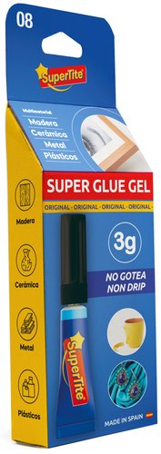 SUPERTITE - PEGAMENTO INST. GEL 3g (Ref.2408)