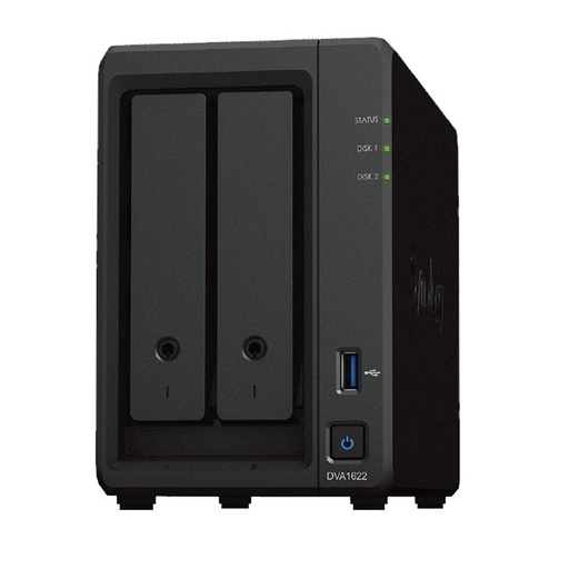 SYNOLOGY - NVR 2Bay 4K IA (Ref.DVA1622)