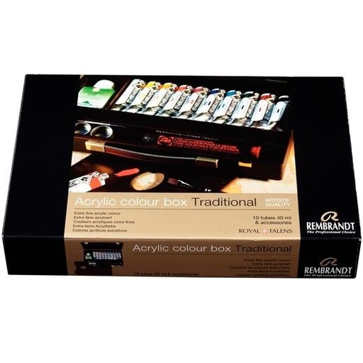 TALENS - AMSTERDAM SET 24 TUBOS ACRÍLICOS DE 20ML SELECCIÓN STANDARD SERIES COLORES SURTIDOS (Ref.17820424)