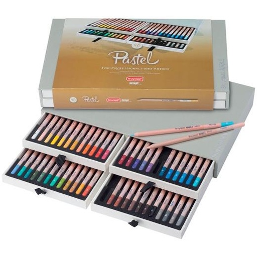 TALENS - BRUYNZEEL CAJA DE 48 LÁPICES DE COLOR SURTIDOS PASTEL -ESTUCHE DE LUJO- (Ref.8840H48)