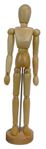 TALENS - MANIQUI DE PINTURA MADERA MASCULINO 30 cm (Ref.93400020)