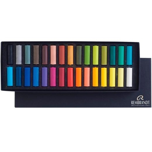 TALENS - REMBRANDT SET BÁSICO 30 TIZAS 300C30.5 COLORES PASTELES SUAVES (Ref.31823116)