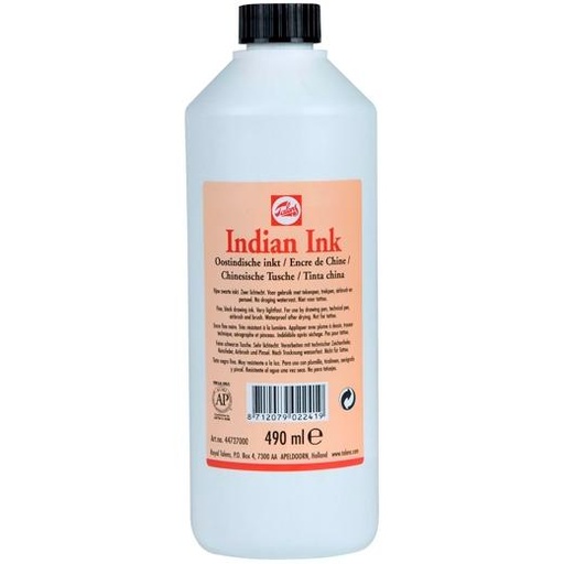 TALENS - TINTA CHINA FRASCO 490ML NEGRO (Ref.44727000)