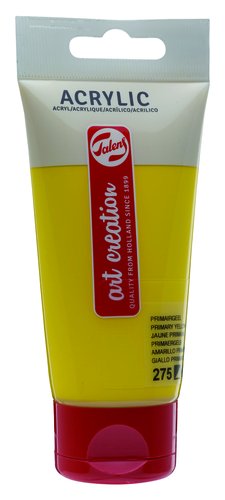 TALENS ART CREATION - PINTURA ACRILICA 75 ml (Tubo) AMARILLO PRIMARIO (Ref.3511275M)