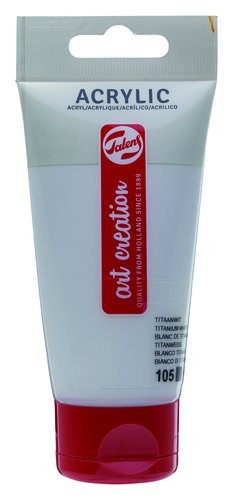 TALENS ART CREATION - PINTURA ACRILICA 75 ml (Tubo) BLANCO PURO (Ref.3511105M)