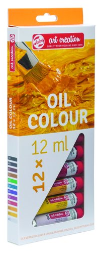 TALENS ART CREATION - PINTURA OLEO SET INICIACION 12 ml (Tubo) ESTUCHE de 12 (Ref.9020112M)