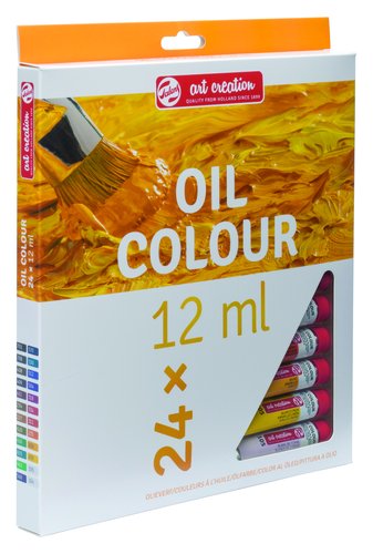 TALENS ART CREATION - PINTURA OLEO SET INICIACION 12 ml (Tubo) ESTUCHE de 24 (Ref.9020124M)