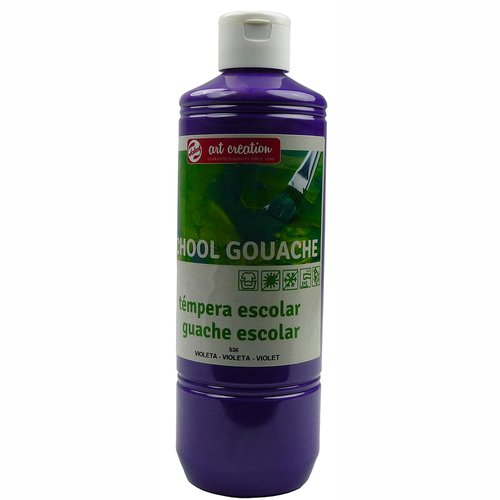 TALENS ART CREATION - TEMPERA GOUACHE 500 ml (bote) VIOLETA (Ref.4772536M)