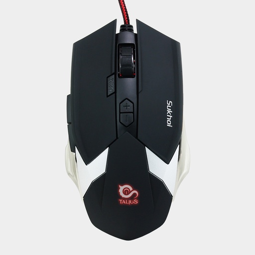 TALIUS - raton gaming Sukhoi 2500DPI 8 botones black (Ref.TAL-SUKHOI)