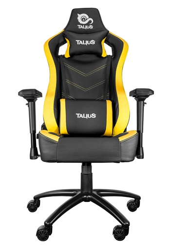 TALIUS - silla Vulture gaming negra/amarilla butterfly, base nylon, ruedas nylon, 4D (Ref.TAL-VULTURE-YLW)