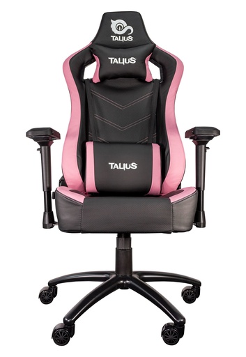 TALIUS - silla Vulture gaming negra/rosa butterfly, base nylon, ruedas nylon, 4D (Ref.TAL-VULTURE-PNK)