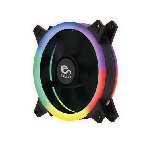 TALIUS - ventilador caja FAN04 Spectrum 6 21,00 50,70 doble aro retail 12cm (Ref.TAL-FAN04SPECRGB)