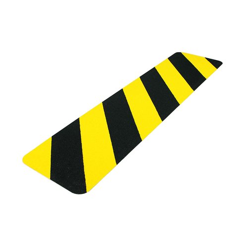 TARIFOLD - BOLSA 1 TIRA ADHESIVA ANTIDESLIZANTE 150X610MM AMARILLO/NEGRO (Ref.197614)