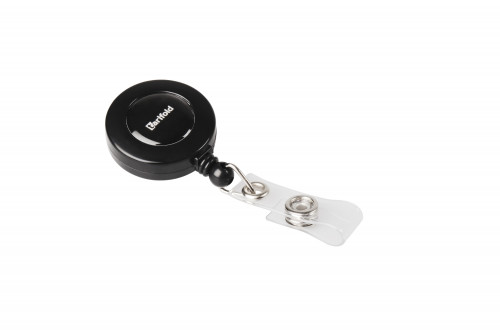 TARIFOLD - CORDON EXTENSIBLE YO-YO PARA FUNDA DE IDENTIFICACION BLACK LINE CON BROCHE 60 cm PAQUETE de 10 (Ref.200518)