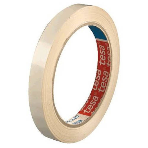 TESA - CINTA para CERRAR BOLSAS PVC rollo 66x12 BLANCO (Ref.04204-00086-00)
