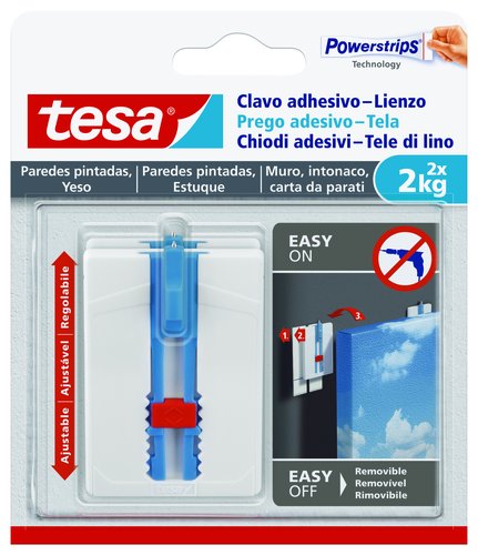 TESA - CLAVO ADHESIVO AJUSTABLE LIENZO 2kg (Ref.77779-00001-00)
