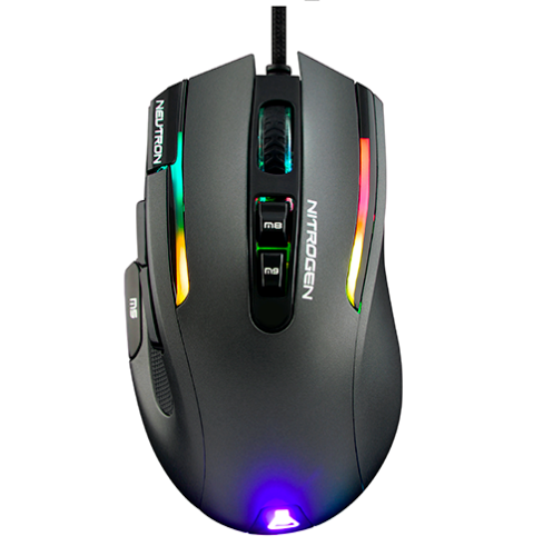 THE G-LAB - ILLUMINATED GAMING MOUSE - 7200 DPI - SOFTWARE - EXTRA WEIGHTS () (Ref.KULT-NITROGEN-NEUTRON)