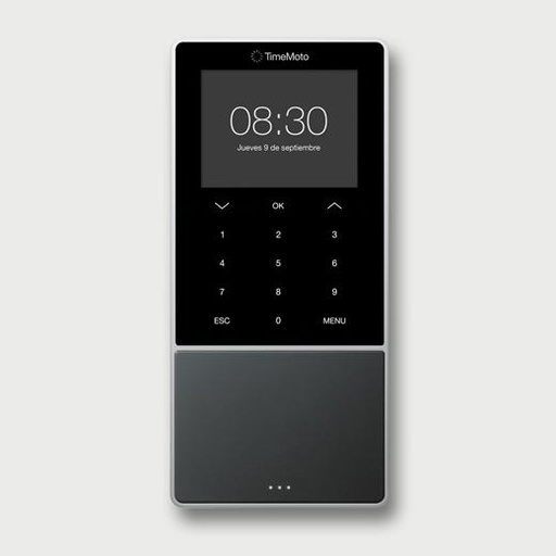 TIMEMOTO - Safescan sistema de fichaje Negro Contraseña, Tarjeta inteligente Corriente alterna TFT Ethernet (Ref.125-0635)