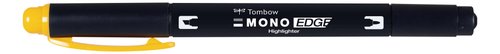 TOMBOW - MARCADOR FLUOR MONO EDGE DOBLE PUNTA AMARILLO (Ref.WA-TC99)