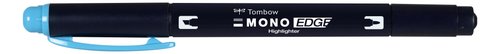 TOMBOW - MARCADOR FLUOR MONO EDGE DOBLE PUNTA AZUL CIELO (Ref.WA-TC96)