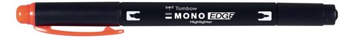 TOMBOW - MARCADOR FLUOR MONO EDGE DOBLE PUNTA CORAL (Ref.WA-TC94)