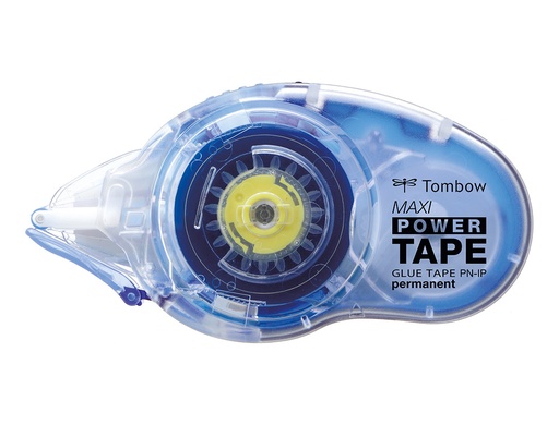 TOMBOW - MAXI POWER CINTA ADHESIVA PERMANENTE RECAMBIABLE 8,4MM X 16M BLISTER (Ref.PN-IP)