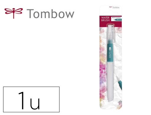 TOMBOW - PINCEL DE AGUA WATER BRUSH PUNTA MEDIA (Ref.WB-ME-1P)