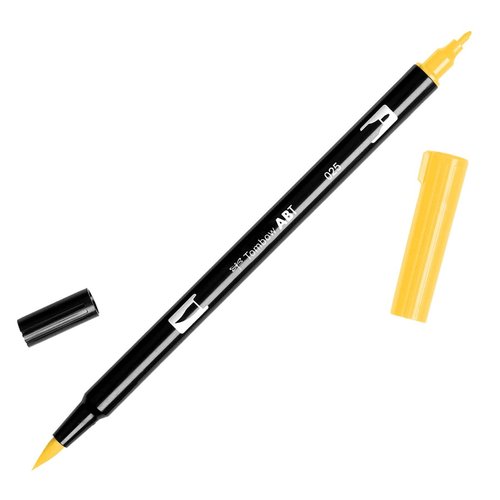 TOMBOW - ROTULADOR DOBLE PUNTA PINCEL COLOR LIGHT ORANGE (Ref.ABT-025)