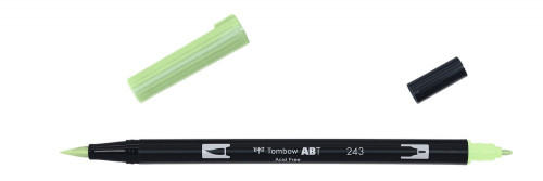 TOMBOW - ROTULADOR DOBLE PUNTA PINCEL COLOR MINT (Ref.ABT-243)