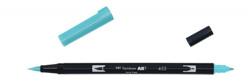 TOMBOW - ROTULADOR DOBLE PUNTA PINCEL COLOR PROCESS BLUE (Ref.ABT-452)