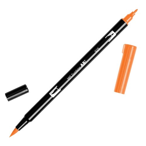 TOMBOW - ROTULADOR DOBLE PUNTA PINCEL COLOR SCARLET (Ref.ABT-925)