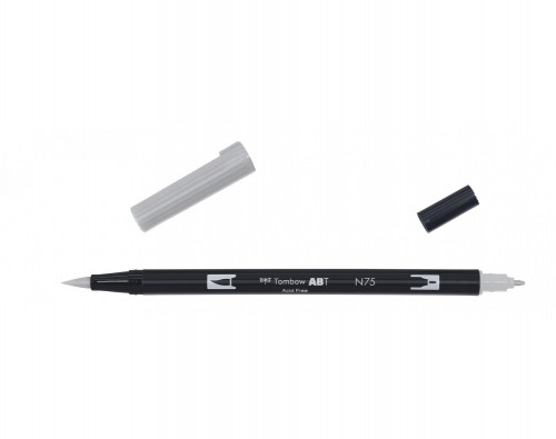 TOMBOW - ROTULADOR DOBLE PUNTA PINCEL GRIS FRIO 3 (Ref.ABT-N75)