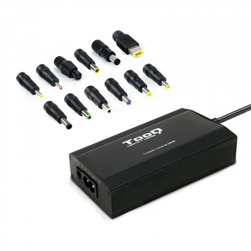 TOOQ - CARGADOR UNIVERSAL PORTATIL 100W 3 EN 1 USB (Ref.TQLC-100BS01M)