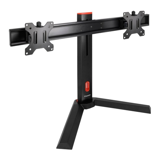 TOOQ - Soporte mesa 2 monitor gamm 17-27" (Ref.DB1402TN-B)