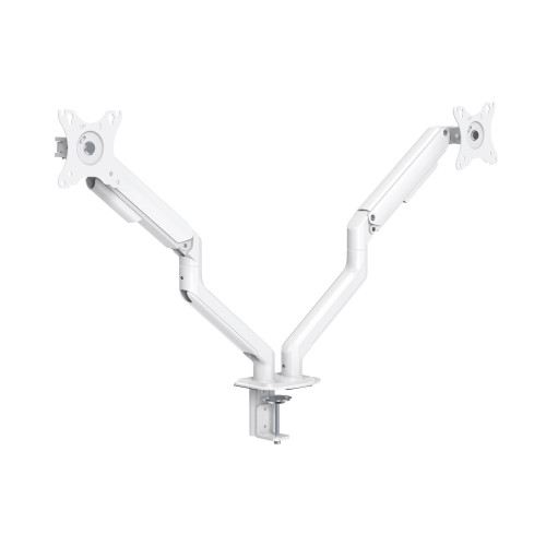 TOOQ - soporte para monitor 81,3 cm (32") Abrazadera/Atornillado Blanco (Ref.DB4132TNR-W)