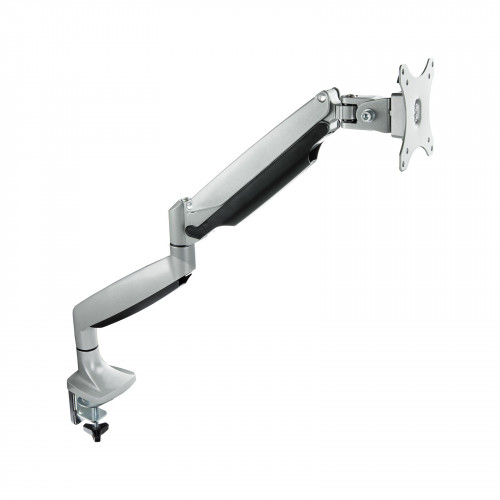 TOOQ - Soporte de Mesa Giratorio e Inclinable para Pantalla (Monitor / TV Plasma / LCD / LED) 13” – 32”, de Un Brazo, Plata (Ref.DB3032TNR-S)